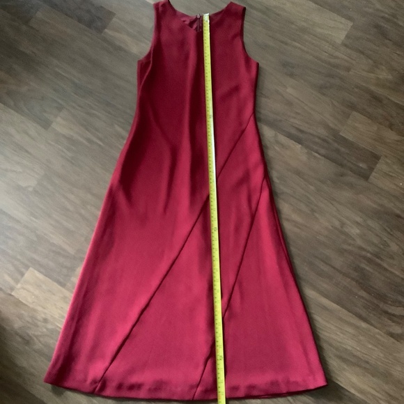 Perry Ellis red midi dress - Picture 8 of 9